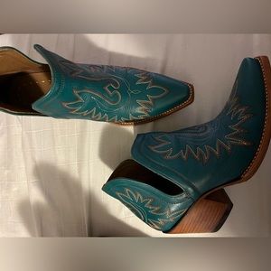 Turquoise Ariat Dixon Booties